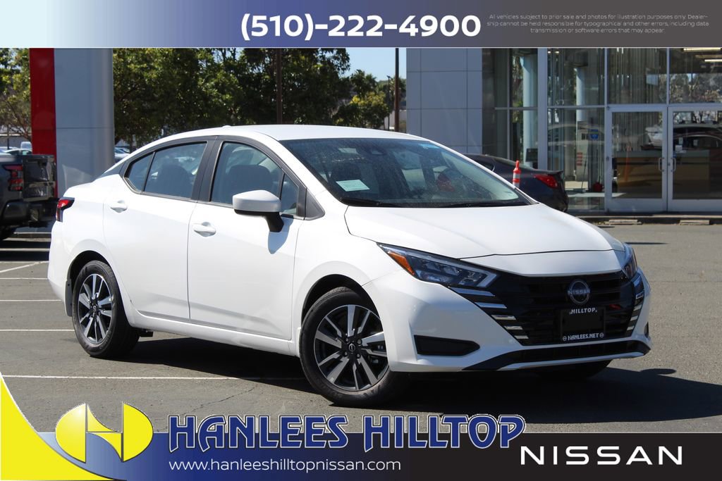 New 2025 Nissan Versa SV w/ Trunk Package