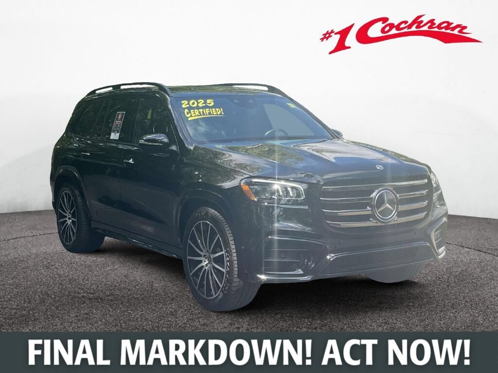 Certified 2025 Mercedes-Benz GLS 450 4MATIC w/ AMG Line Exterior