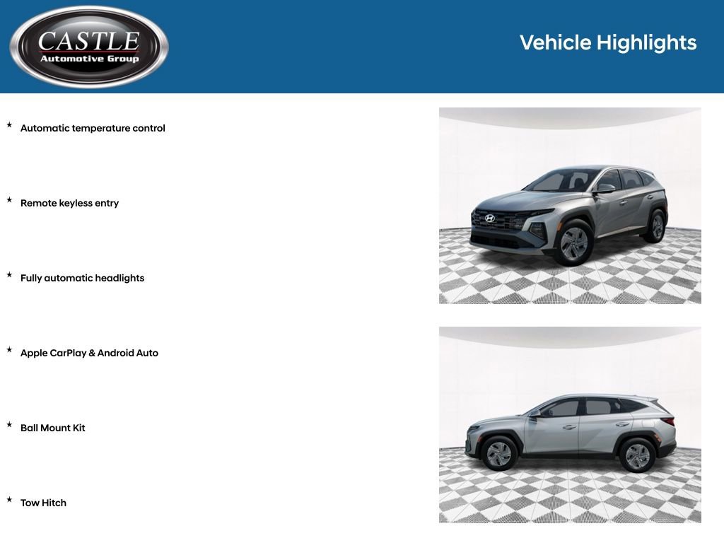 New 2026 Hyundai Tucson Blue SE w/ Tow & Go Package AWD/4WD image 3