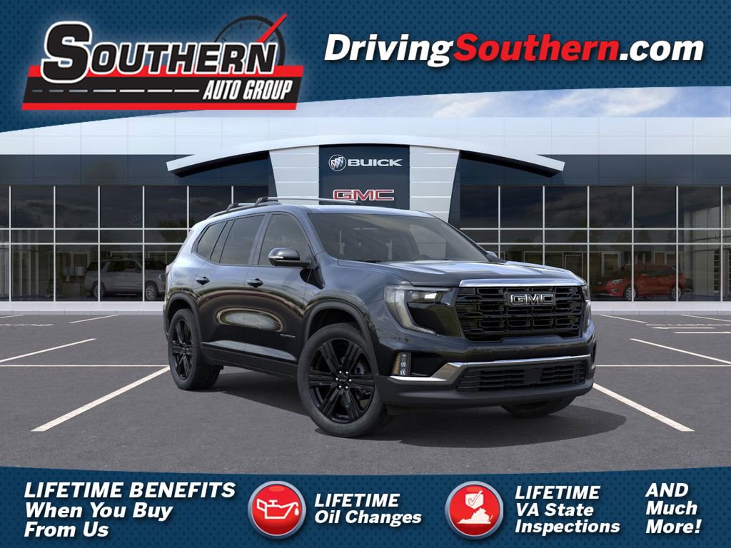 New 2026 GMC Acadia Elevation w/ Black Edition