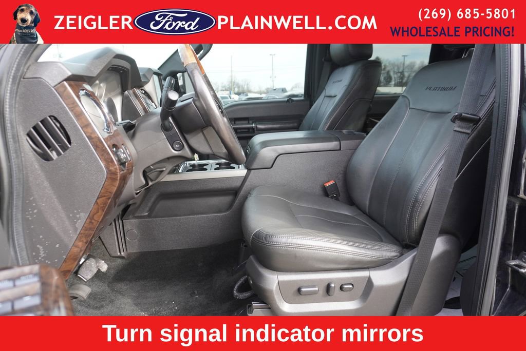 Used 2016 Ford F350 Platinum w/ Snow Plow Prep Package AWD/4WD image 14