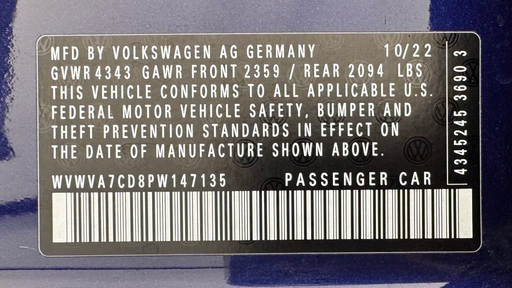 Used 2023 Volkswagen GTI Autobahn FWD image 16