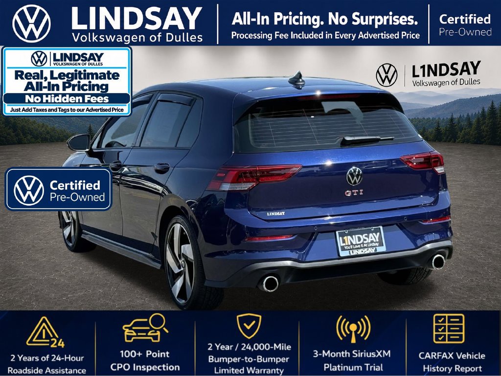 Certified 2023 Volkswagen GTI SE FWD image 5