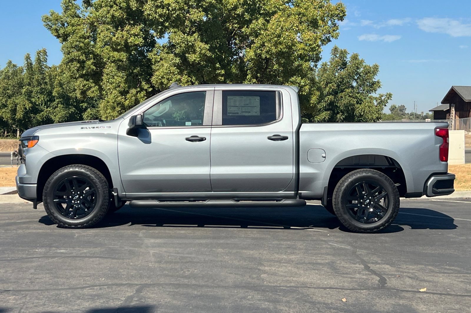 New 2026 Chevrolet Silverado 1500 Custom w/ Turbomax Blackout Package RWD image 8