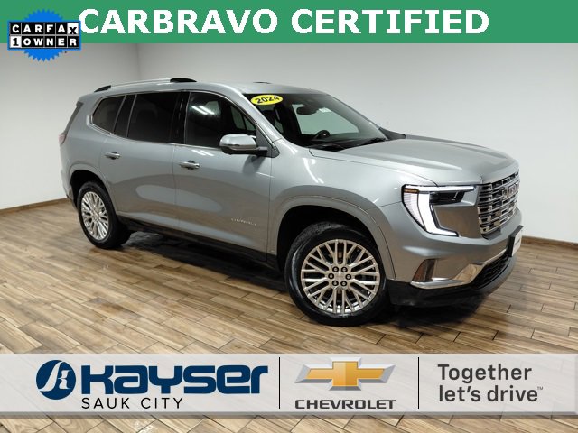 Certified 2024 GMC Acadia Denali w/ LPO, Floor Liner Package