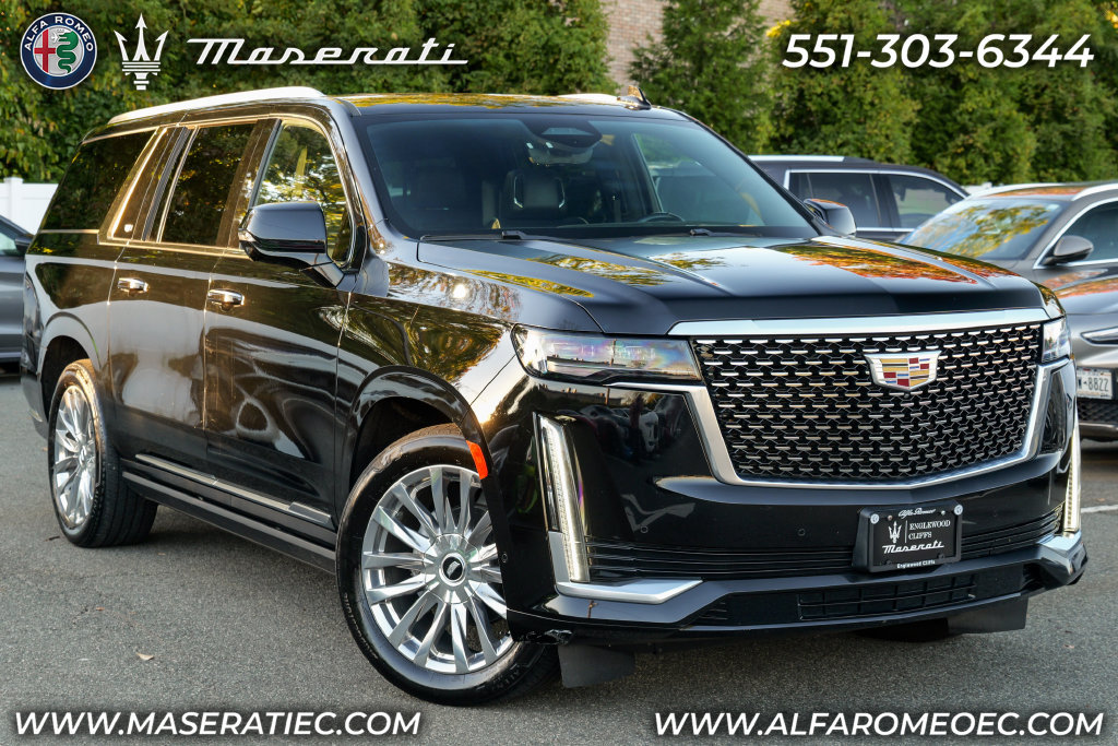 Used 2021 Cadillac Escalade ESV Premium Luxury w/ Driver Assist Tech Package AWD/4WD image 1