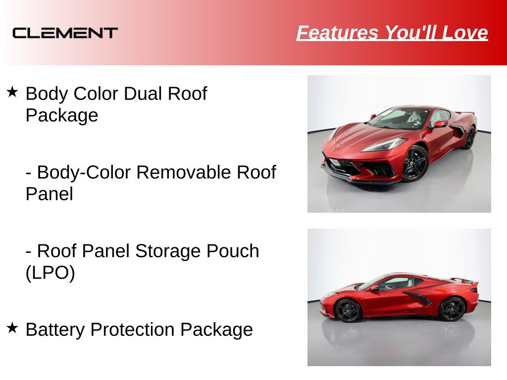 Used 2023 Chevrolet Corvette Stingray Preferred Cpe w/ Z51 Performance Package RWD image 42