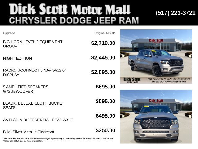 Certified 2022 RAM 1500 Big Horn AWD/4WD image 7