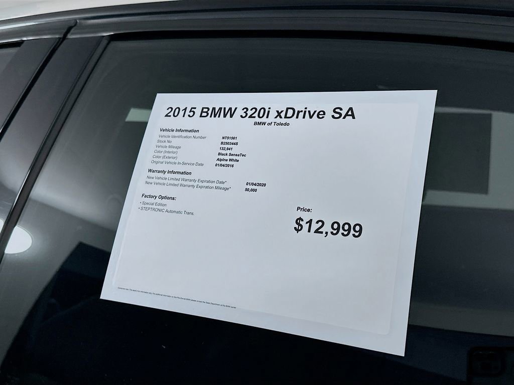 Used 2015 BMW 320i xDrive Sedan AWD/4WD image 12