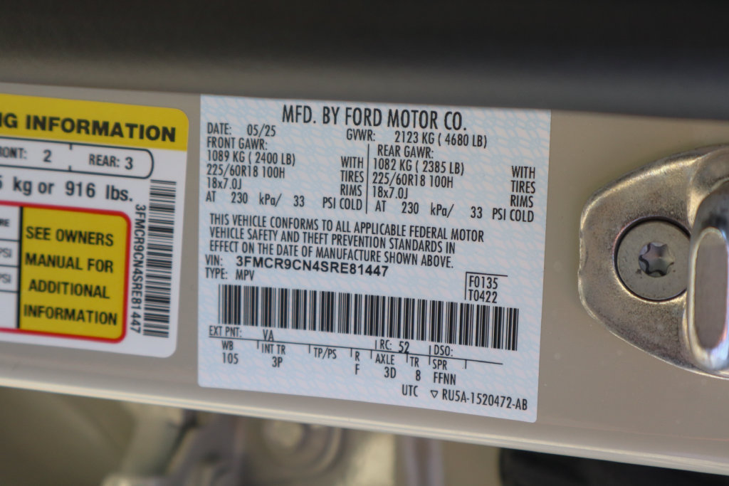 Used 2025 Ford Bronco Sport Outer Banks w/ Outer Banks Tech Package+ AWD/4WD image 52