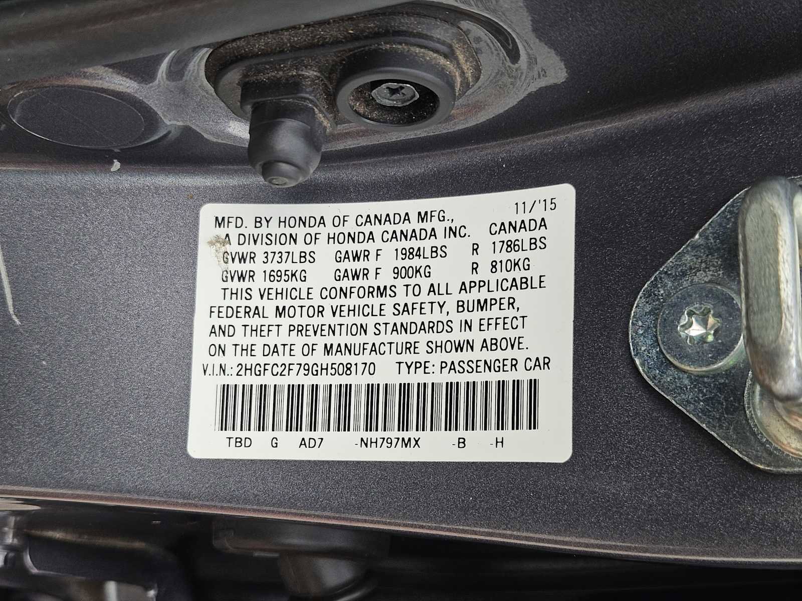 Used 2016 Honda Civic EX image 31