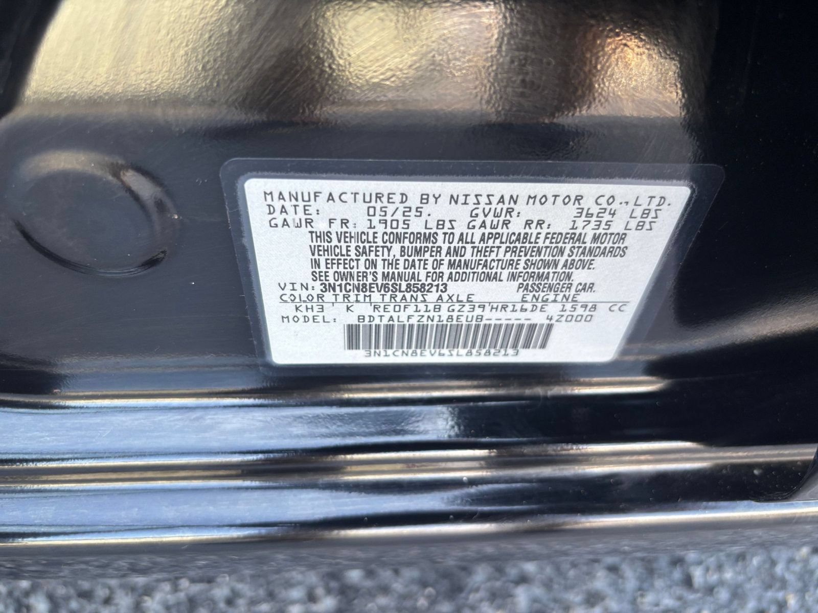 Used 2025 Nissan Versa SV FWD image 23