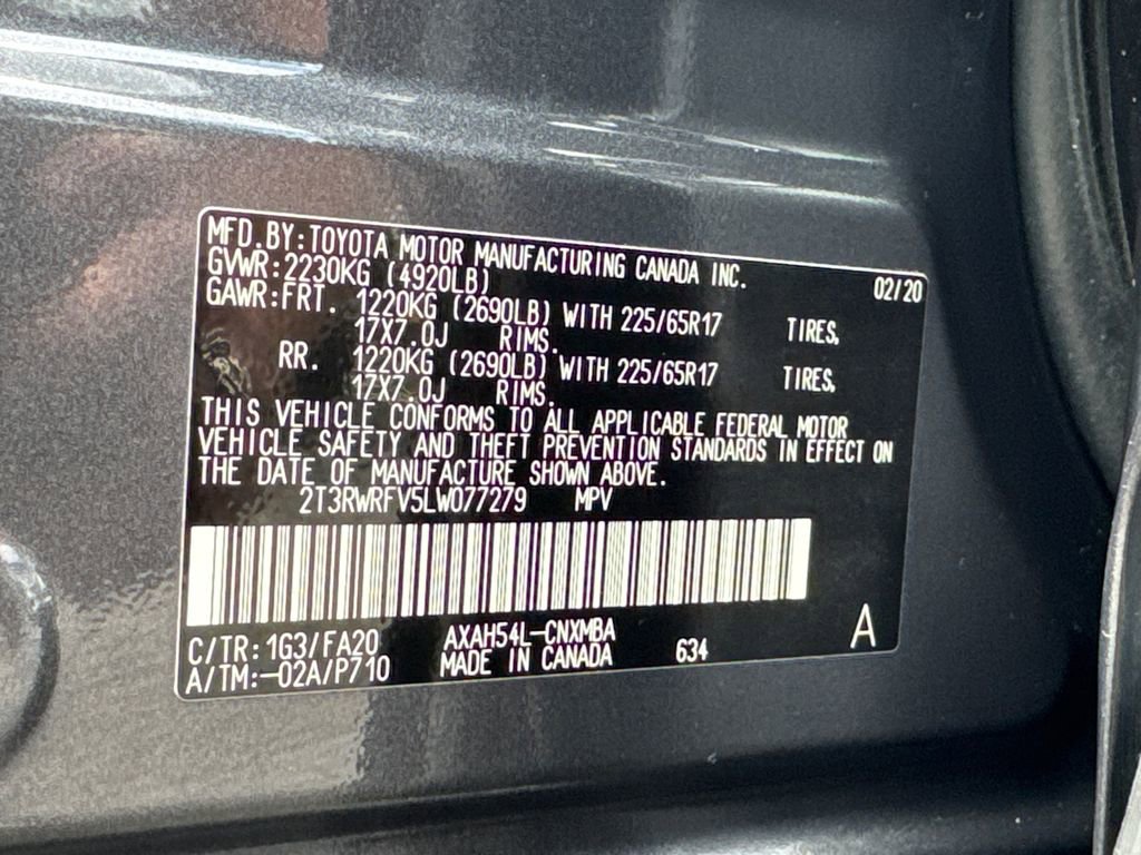 Used 2020 Toyota RAV4 XLE w/ Convenience Package AWD/4WD image 31