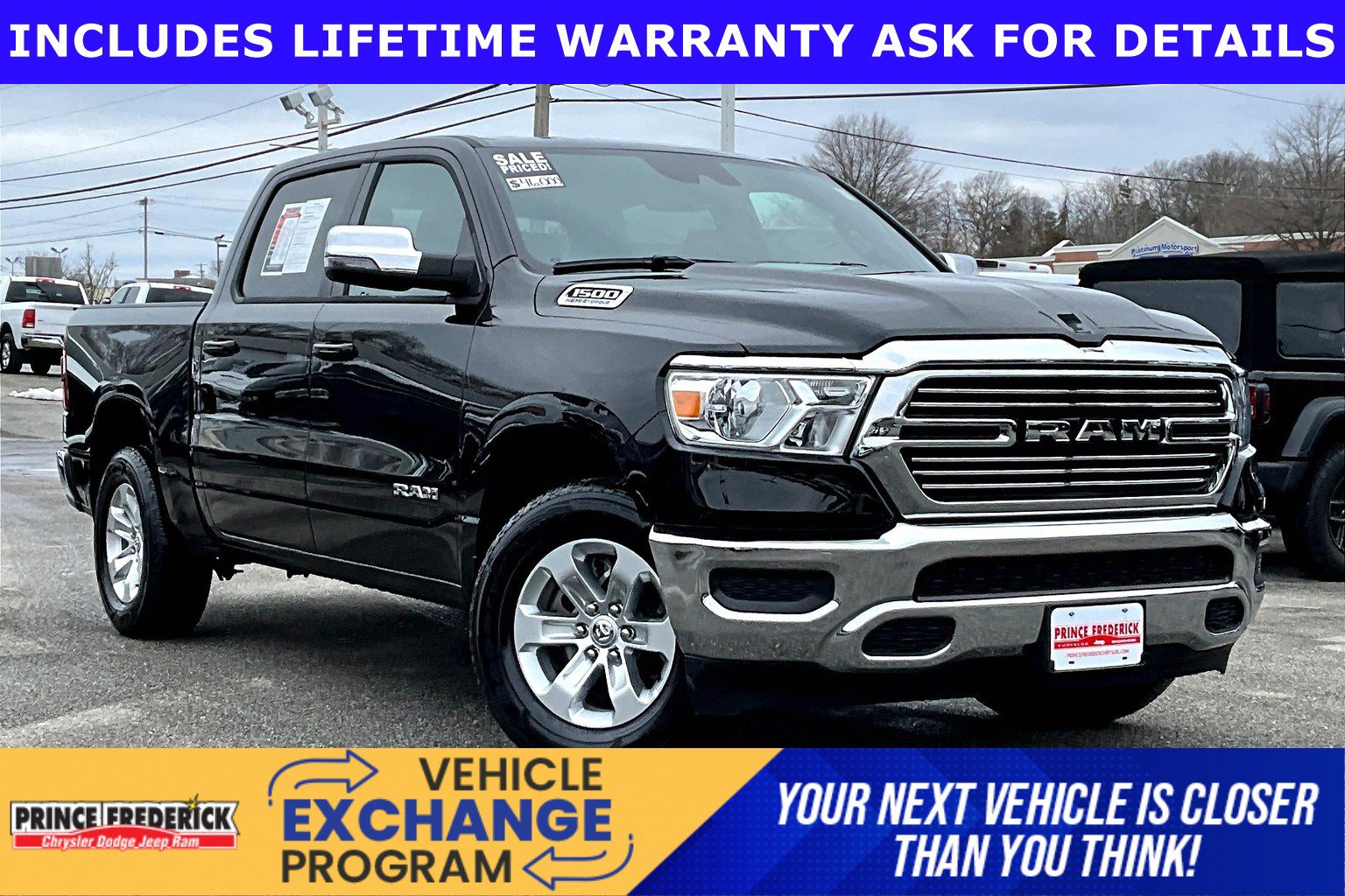 Used 2024 RAM 1500 Laramie AWD/4WD image 1