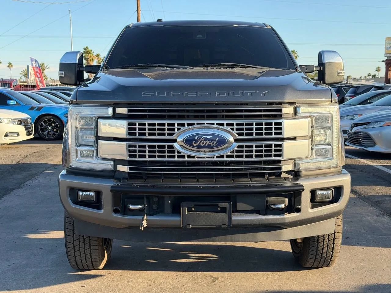 Used 2017 Ford F350 Platinum w/ Platinum Ultimate Package AWD/4WD image 17
