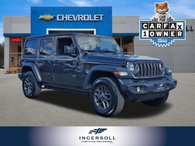 Used 2025 Jeep Wrangler Unlimited Sport AWD/4WD image 1