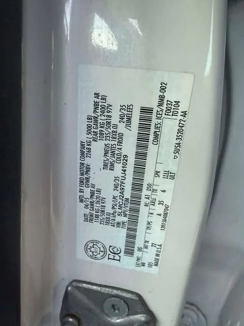 Used 2015 Lincoln MKC AWD w/ Equipment Group 101A Select image 32