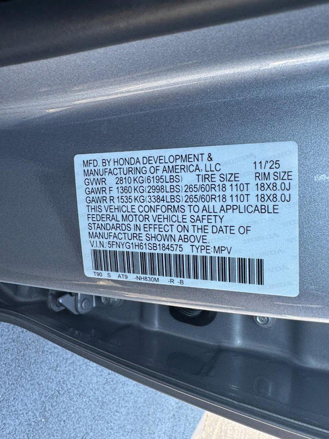 Certified 2025 Honda Pilot TrailSport image 30