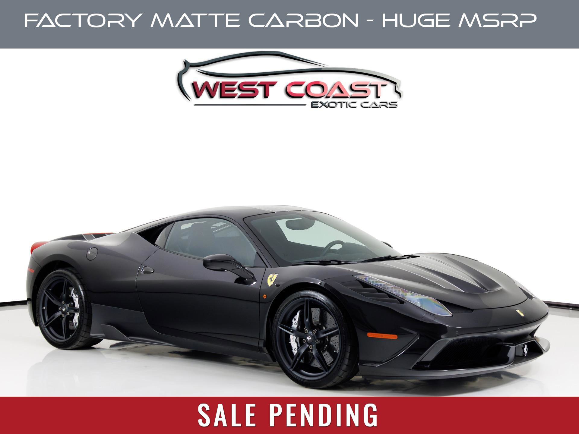 Used 2014 Ferrari 458 Speciale Coupe