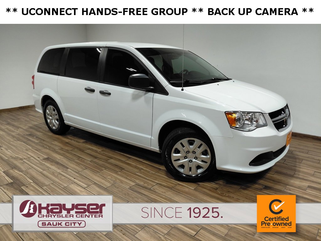 Certified 2020 Dodge Grand Caravan SE w/ UConnect Hands-Free Group