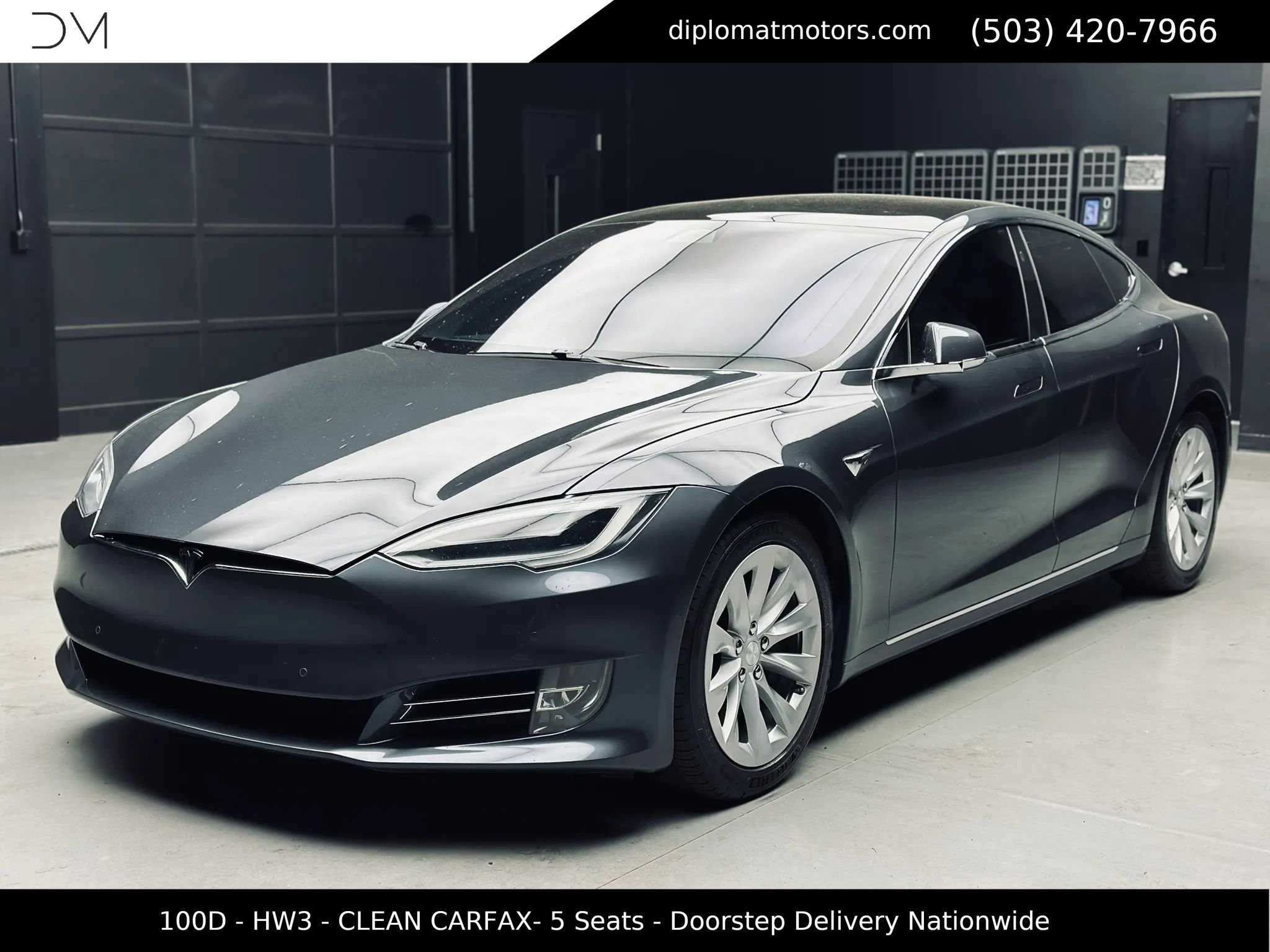 Used 2018 Tesla Model S 100D AWD/4WD image 1