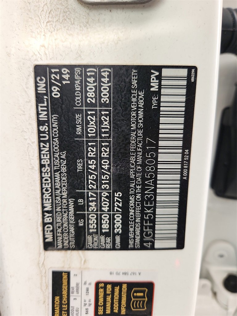 Used 2022 Mercedes-Benz GLS 450 GLS 450 image 19