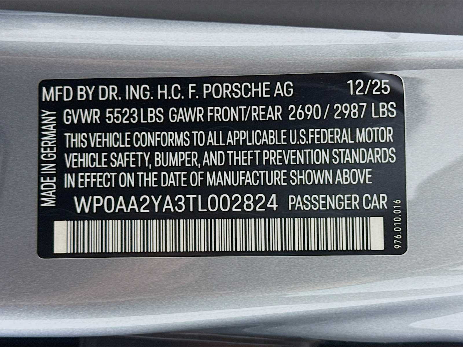 New 2026 Porsche Panamera RWD image 33