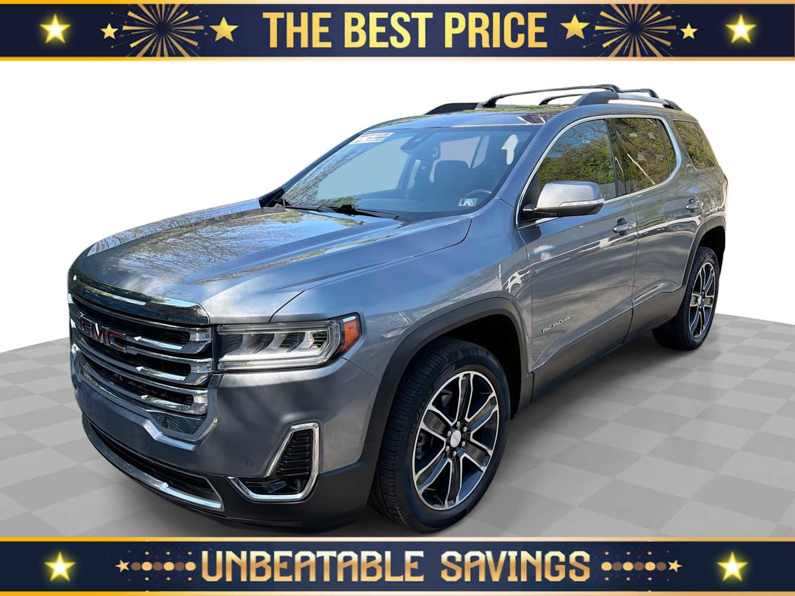 Certified 2021 GMC Acadia SLT w/ Preferred Package