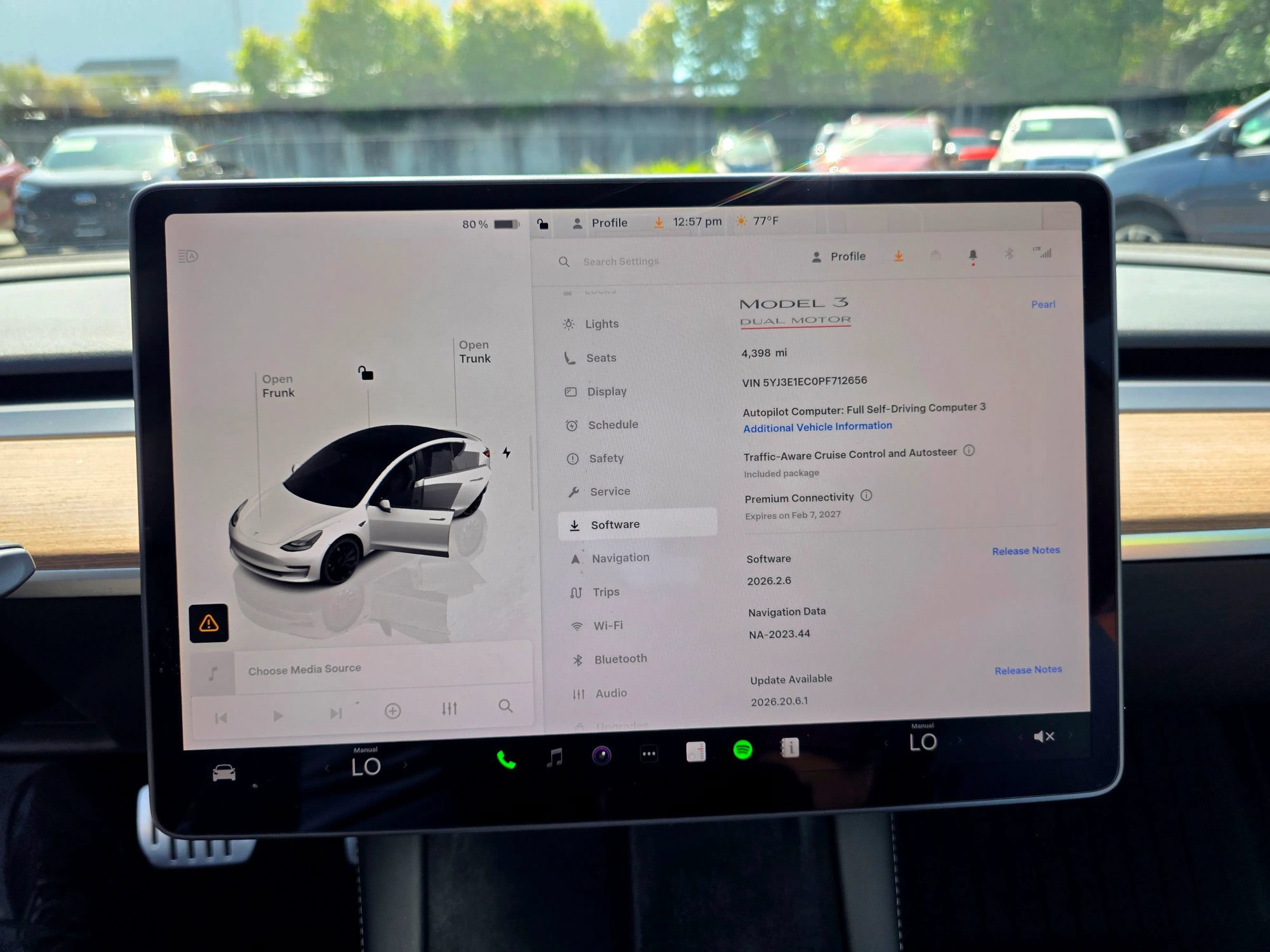 Used 2023 Tesla Model 3 Performance AWD/4WD image 2