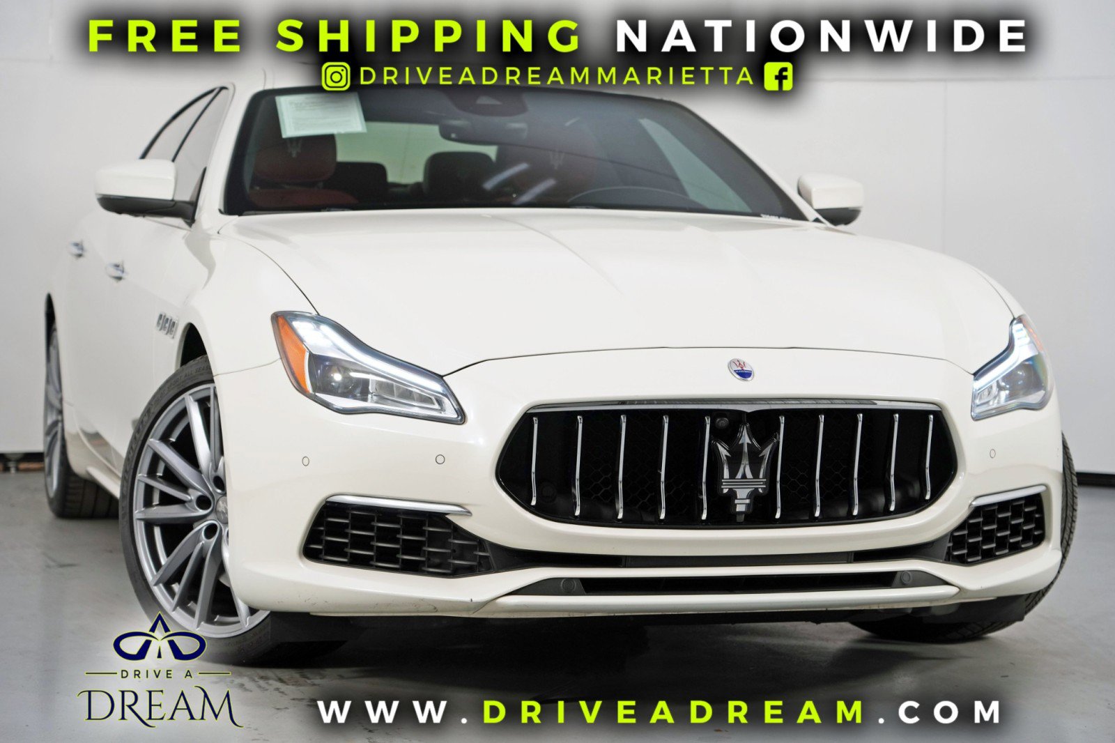 Used 2019 Maserati Quattroporte S GranLusso RWD image 2