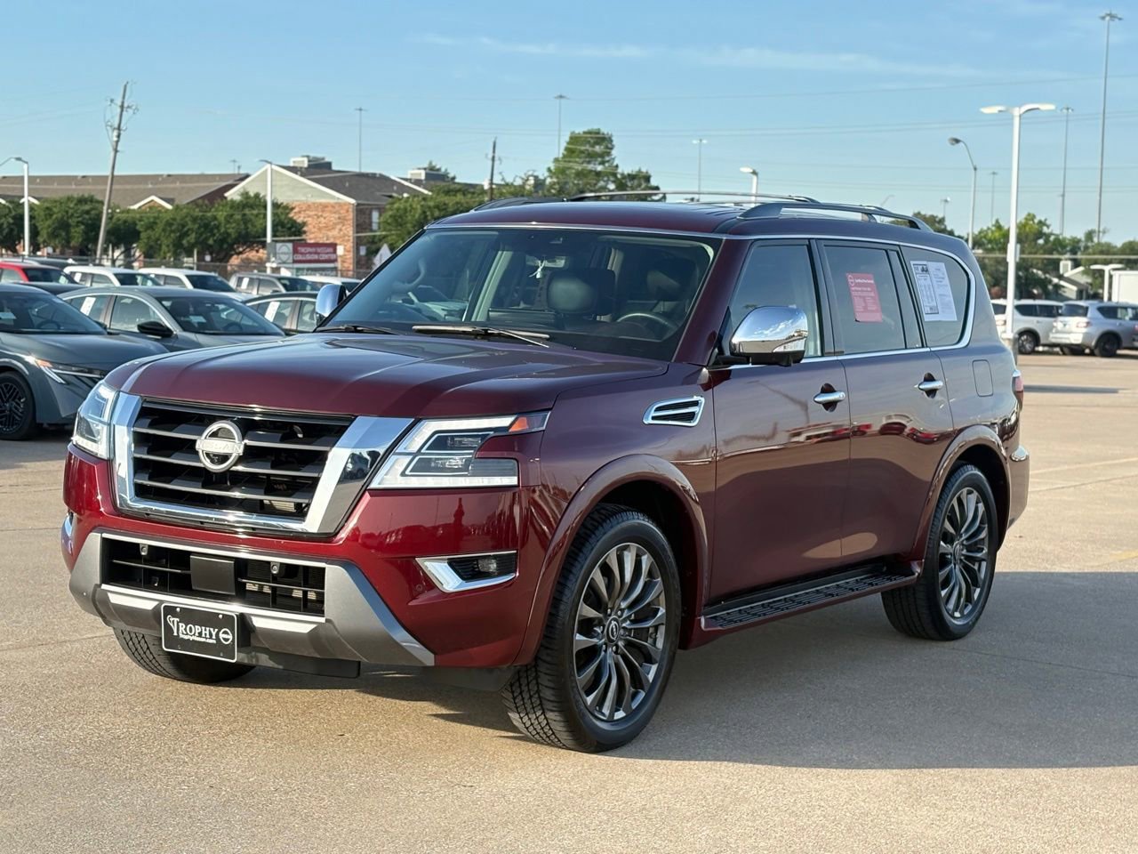 Certified 2023 Nissan Armada Platinum w/ Captain's Chairs Package AWD/4WD image 3