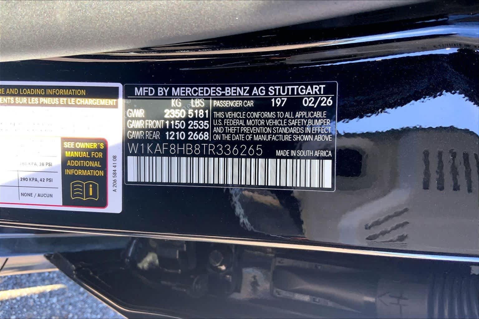 New 2026 Mercedes-Benz C 43 AMG 4MATIC Sedan image 13