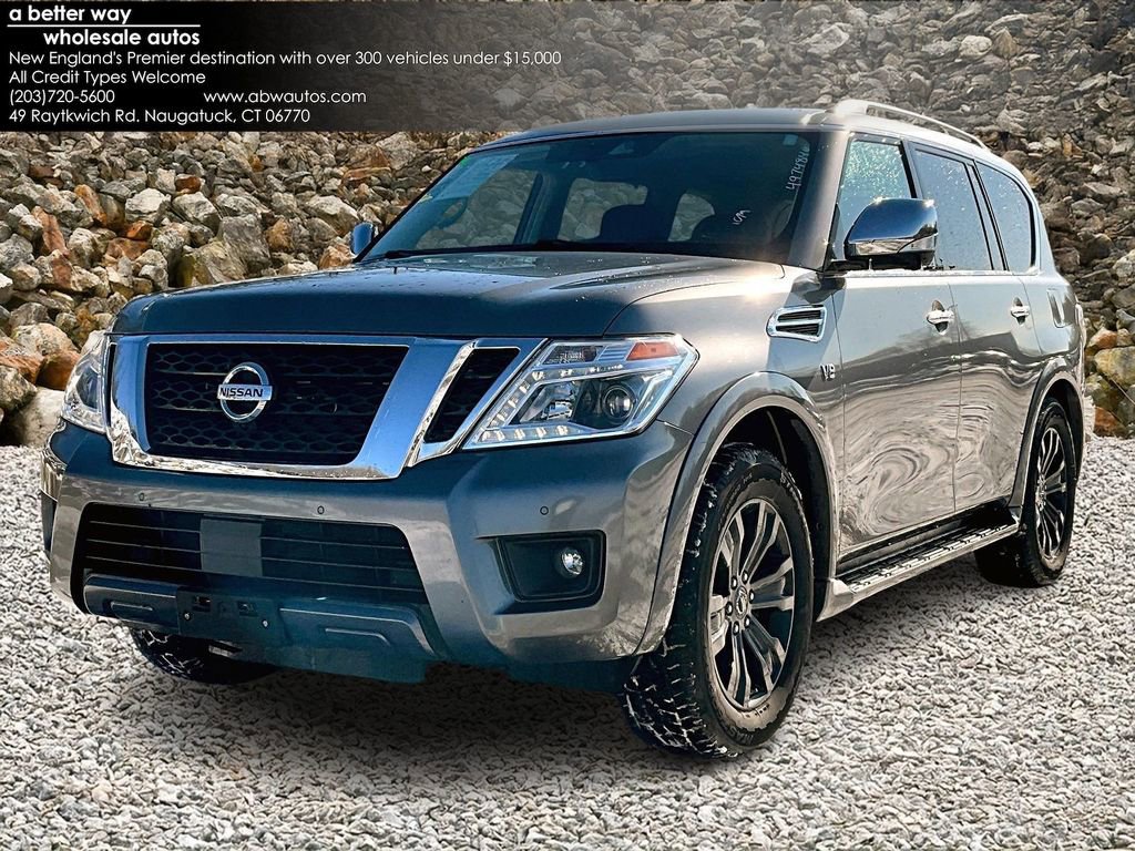 Used 2019 Nissan Armada Platinum w/ Captain's Chairs Package image 1