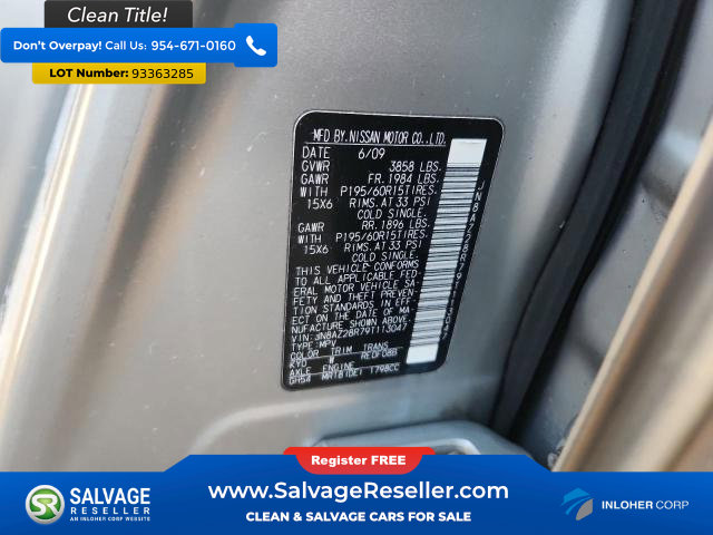 Used 2009 Nissan Cube 1.8 S w/ Interior Designer Pkg image 16