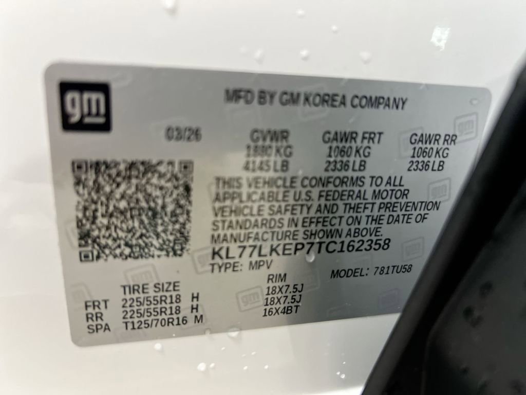 New 2026 Chevrolet Trax ACTIV w/ Sunroof Package FWD image 28