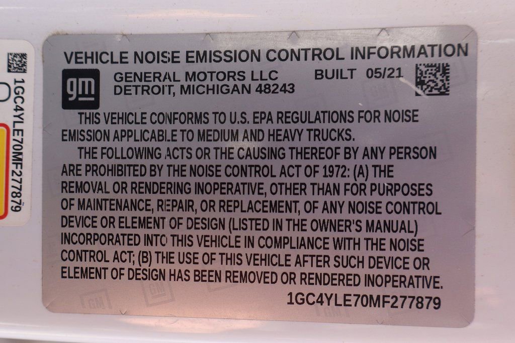 Used 2021 Chevrolet Silverado 2500 W/T w/ WT Fleet Convenience Package image 47