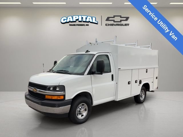 New 2025 Chevrolet Express 3500 w/ Power Convenience Package RWD image 1
