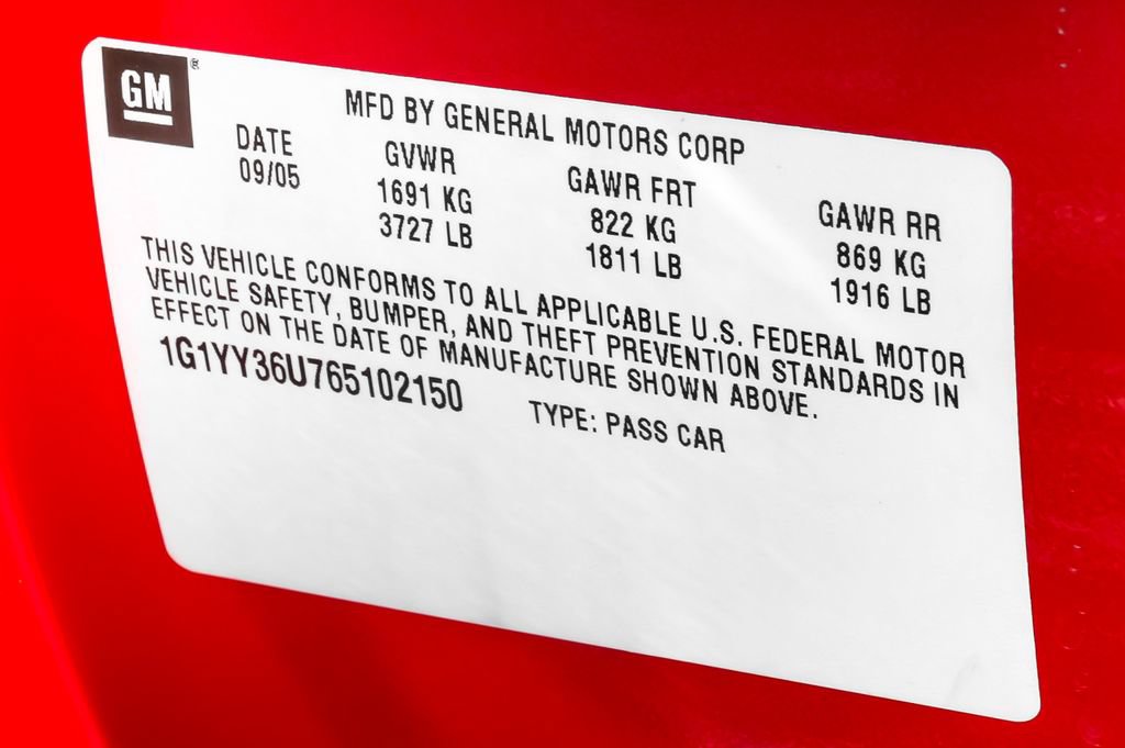 Used 2006 Chevrolet Corvette Convertible w/ Preferred Equipment Group RWD image 42