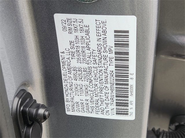 Certified 2022 Honda CR-V EX-L image 21
