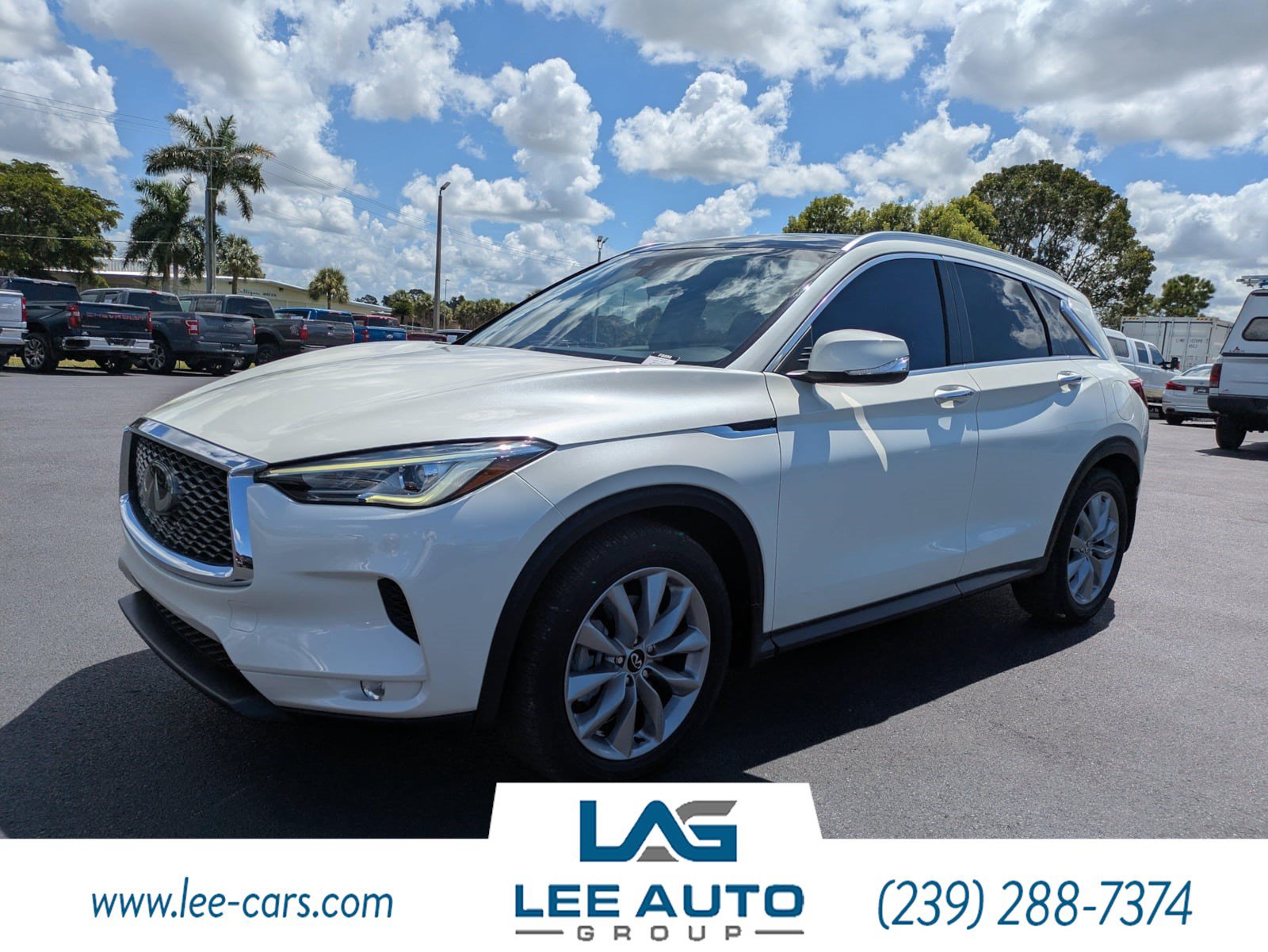 Used 2021 INFINITI QX50 Luxe FWD image 7