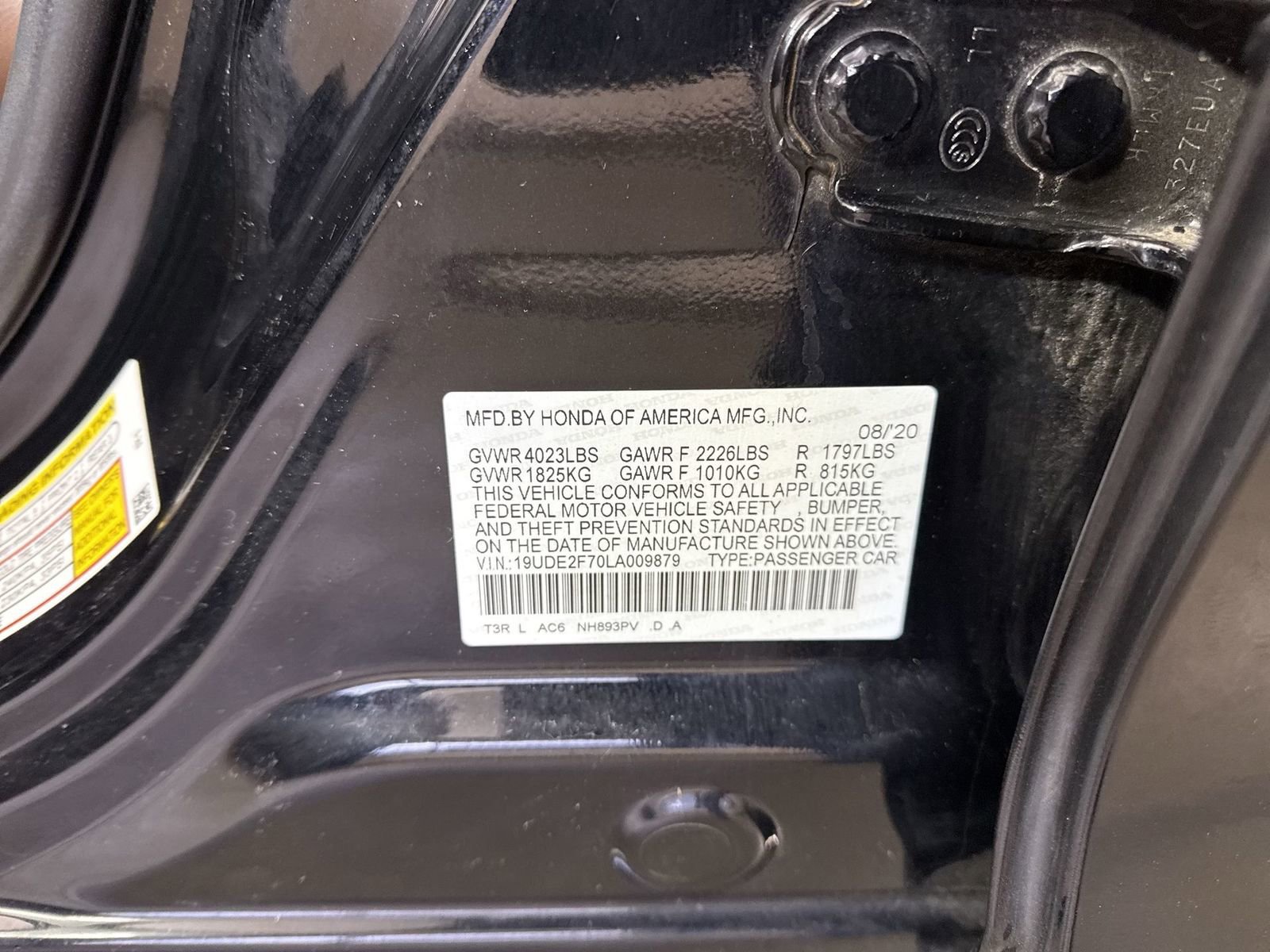 Certified 2020 Acura ILX FWD image 37