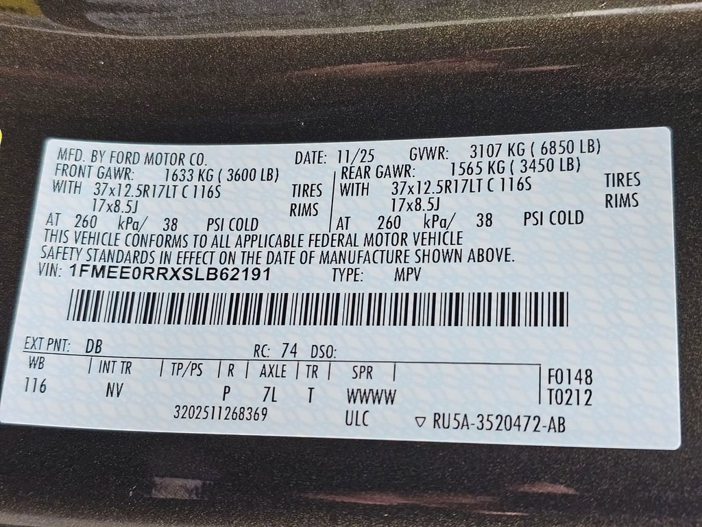 New 2025 Ford Bronco Raptor w/ Interior Carbon Fiber Pack image 20