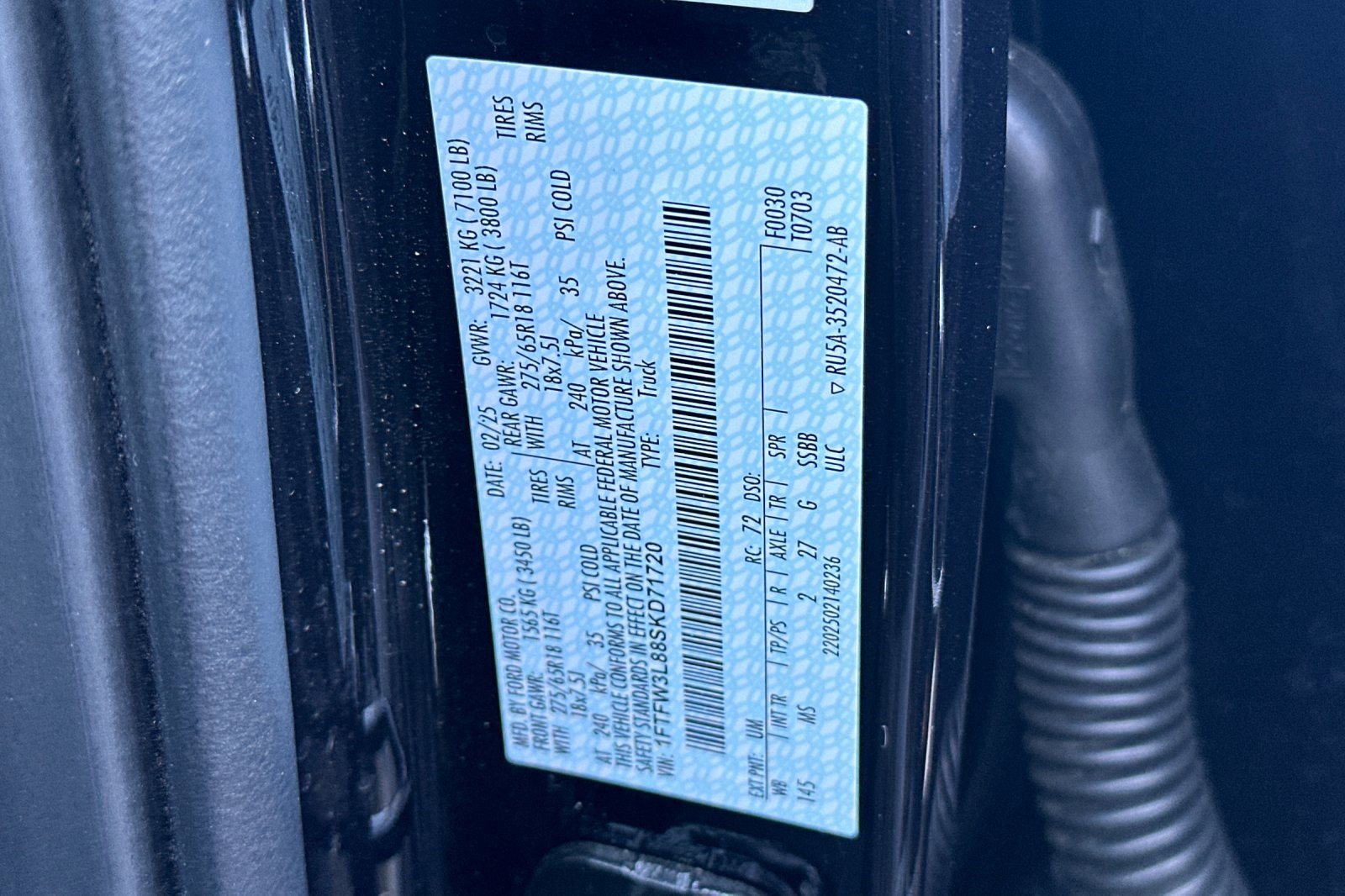 Used 2025 Ford F150 XLT w/ Equipment Group 301A Standard image 28