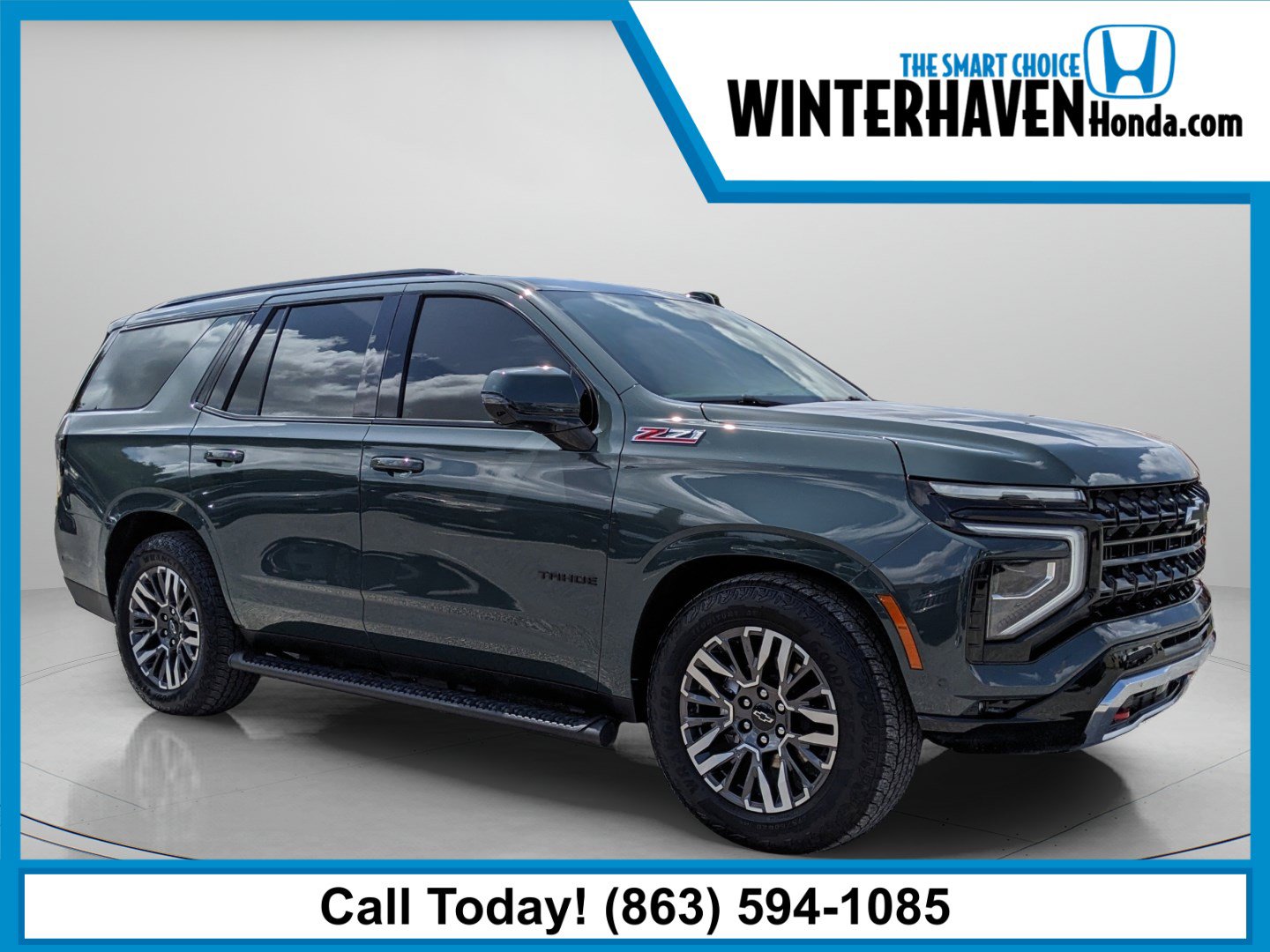 Used 2025 Chevrolet Tahoe Z71 w/ Z71 Off-Road Package AWD/4WD image 1