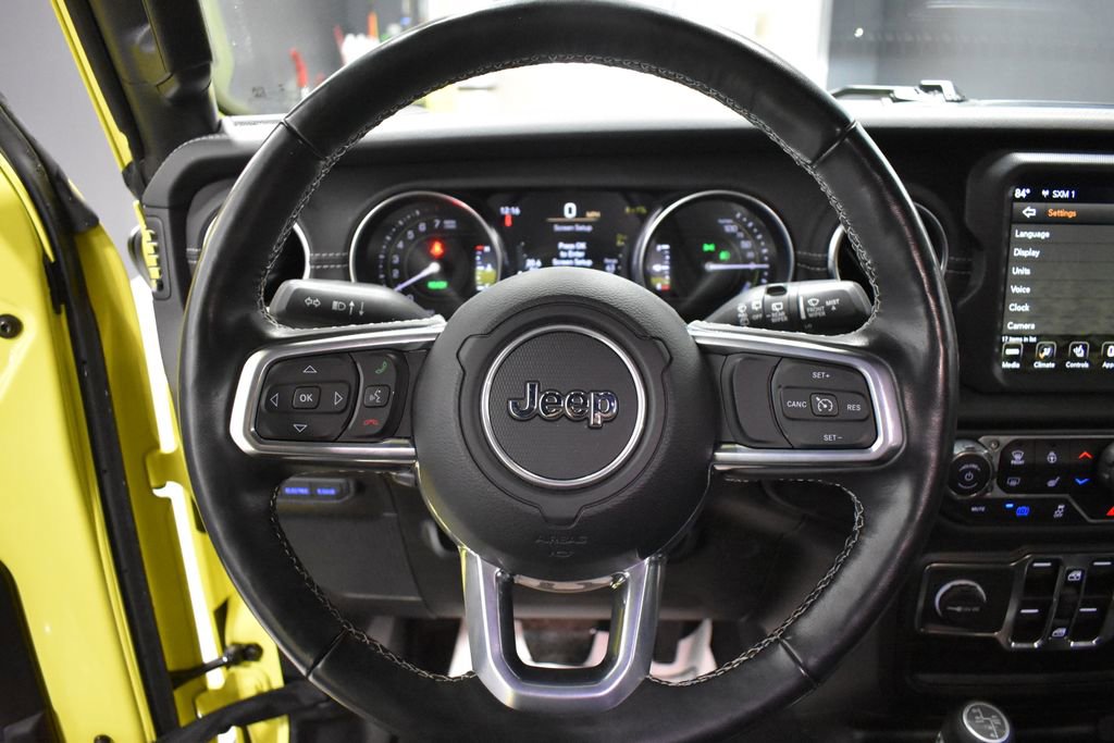 Used 2023 Jeep Wrangler Sahara 4xe w/ Cold Weather Group image 32