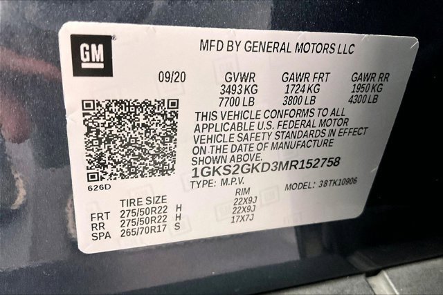 Used 2021 GMC Yukon XL SLT w/ SLT Luxury Plus Package image 33