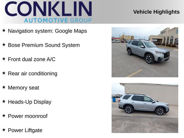 New 2026 Honda Pilot Elite image 2