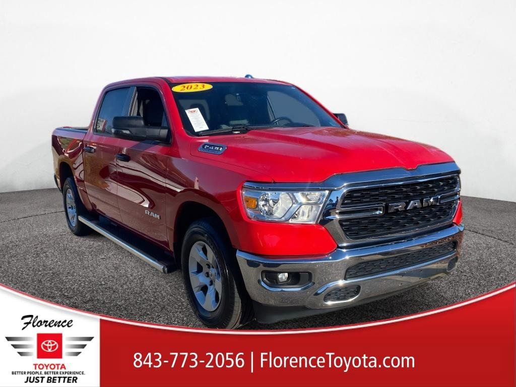 Used 2023 RAM 1500 Big Horn w/ Trailer Tow Group RWD image 1