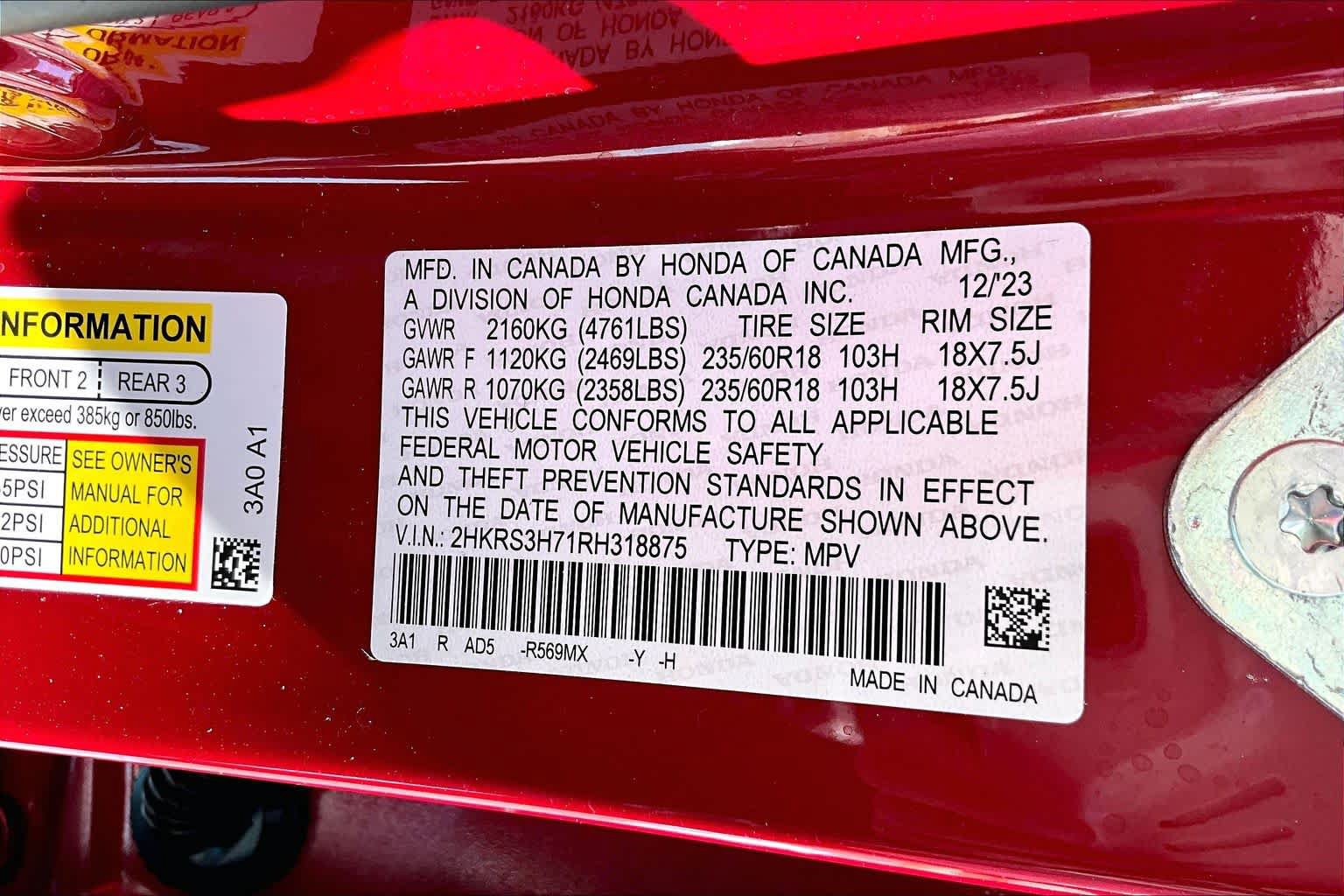 Used 2024 Honda CR-V EX-L image 33