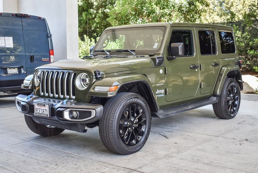 Used 2022 Jeep Wrangler Unlimited Sahara 4xe image 3